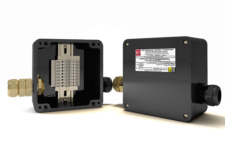 Соединительная коробка РЕГУЛ BOX-120-Д-1Б/1П