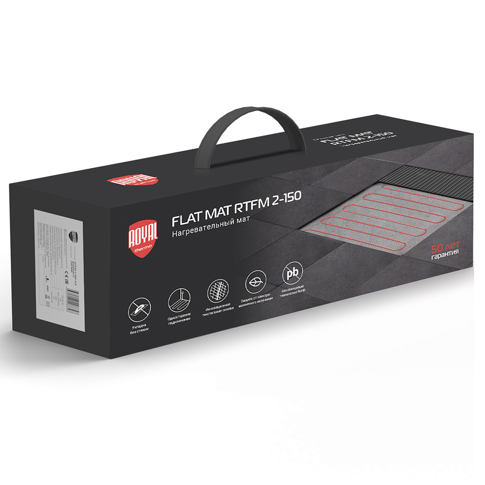 Нагревательный мат Royal Thermo Flat Mat RTFM 2-150-1,5 фото 3