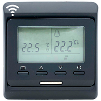 Терморегулятор E 51.716 Wi-Fi белый, черный