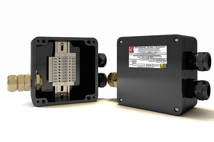 Соединительная коробка РЕГУЛ BOX-120-Д-1Б/2П