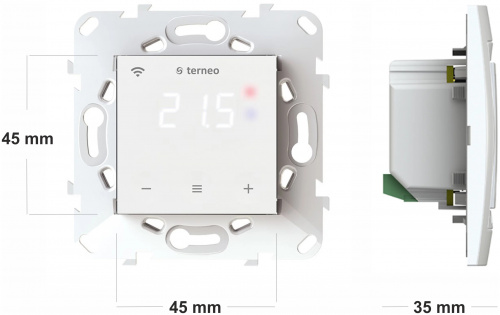 Терморегулятор terneo sx Wi-Fi (сенсорный, умный дом) фото 2