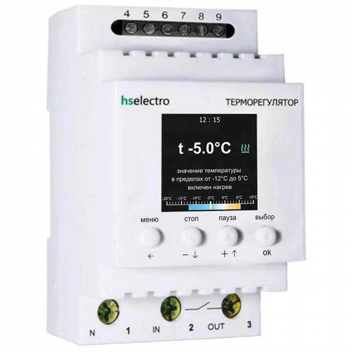 Терморегулятор HS Electro ТС-4 для снеготаяния