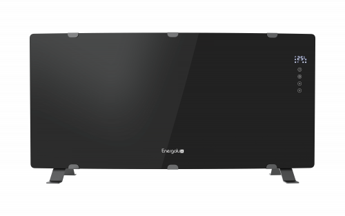 Конвектор Energolux серии Jungfrau со стеклянной панелью(черный) 2,2 кВт фото 4