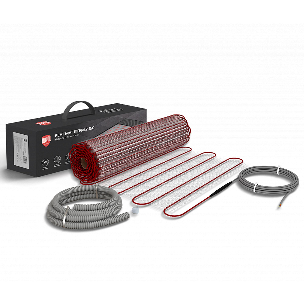 Нагревательный мат Royal Thermo Flat Mat RTFM 2-150-1,5