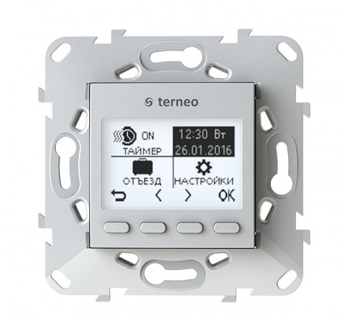Терморегулятор terneo pro (программируемый, в рамку) фото 2